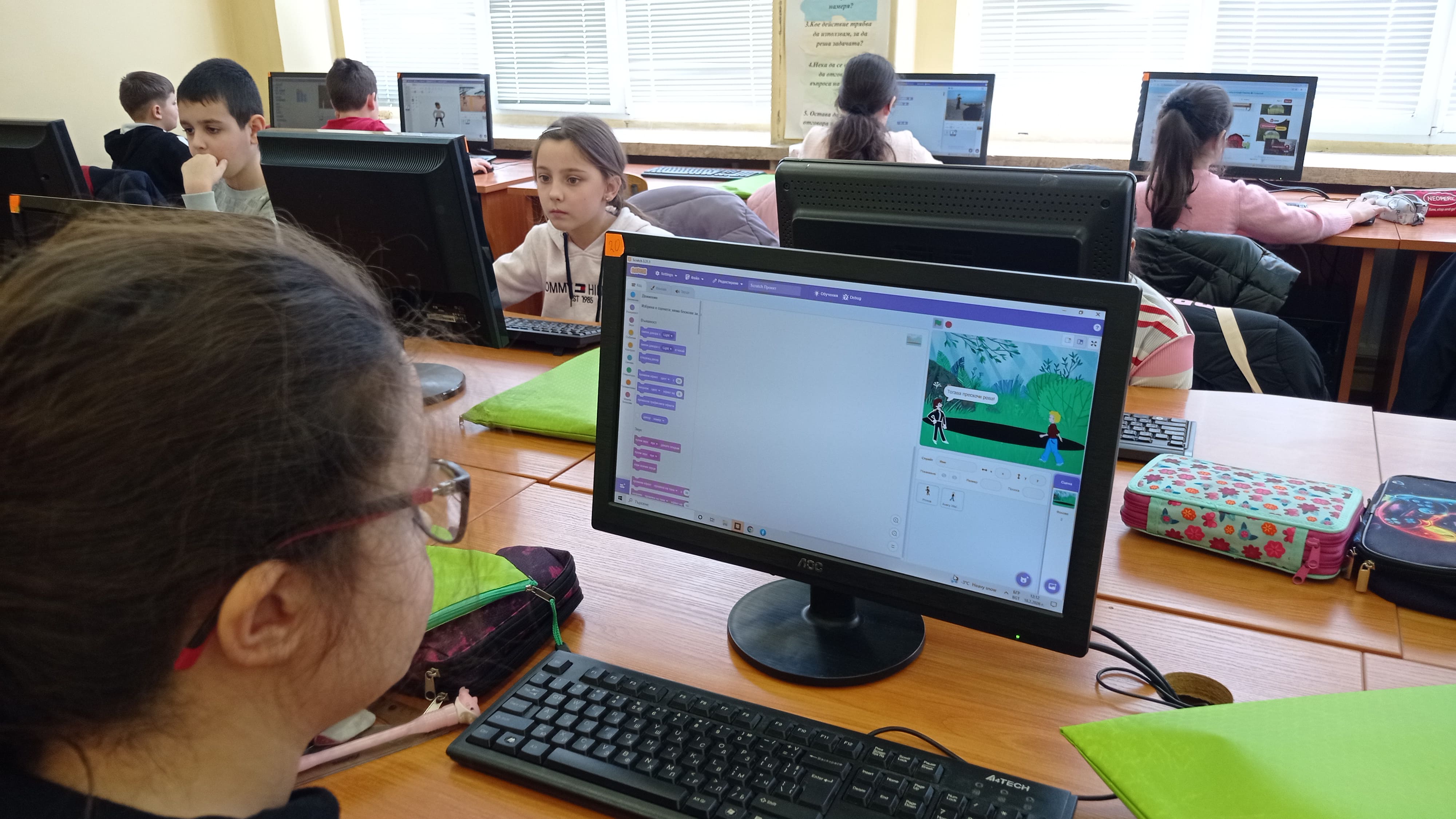 Снимка от галерия Блоково програмиране със Scratch